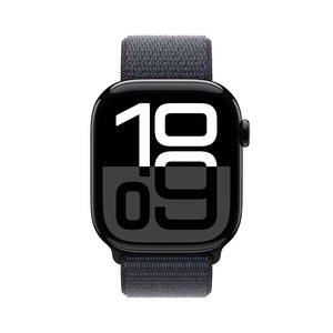 Apple Watch Series 10 | GPS | 46mm | Caja de Aluminio Negro | Correa Deportiva Tinta