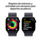 Apple Watch Series 10 | GPS | 46mm | Caja de Aluminio Negro | Correa Deportiva Tinta