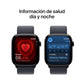 Apple Watch Series 10 | GPS | 46mm | Caja de Aluminio Negro | Correa Deportiva Tinta