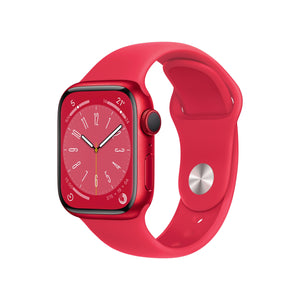 Apple Watch Series 8 | GPS | 41mm | Caja de Aluminio (PRODUCT)RED (sin correa)