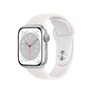 Apple Watch Series 8 | GPS | 41mm | Caja de Aluminio Plata (sin correa)