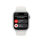 Apple Watch Series 8 | GPS | 41mm | Caja de Aluminio Plata | Correa Deportiva Blanca | Talla Regular