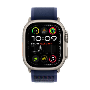 Apple Watch Ultra 2 | GPS + Cellular | 49mm | Caja de Titanio | Correa Loop Trail Azul | Talla M/L