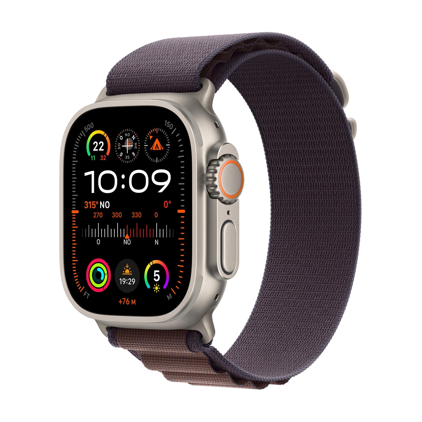Apple Watch Ultra 2 | GPS + Cellular | 49mm | Caja de Titanio | Correa Loop Alpine Indigo | Talla S