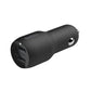 Cargador coche doble USB-A + Cable Lightning BoostCharge | Belkin