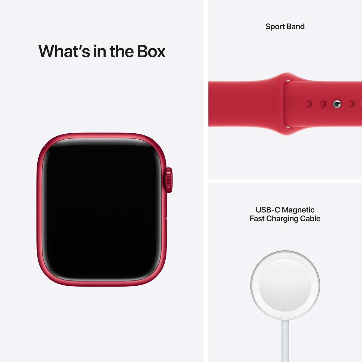 Apple Watch Series 7 (GPS) Aluminio Correa deportiva - Macnificos