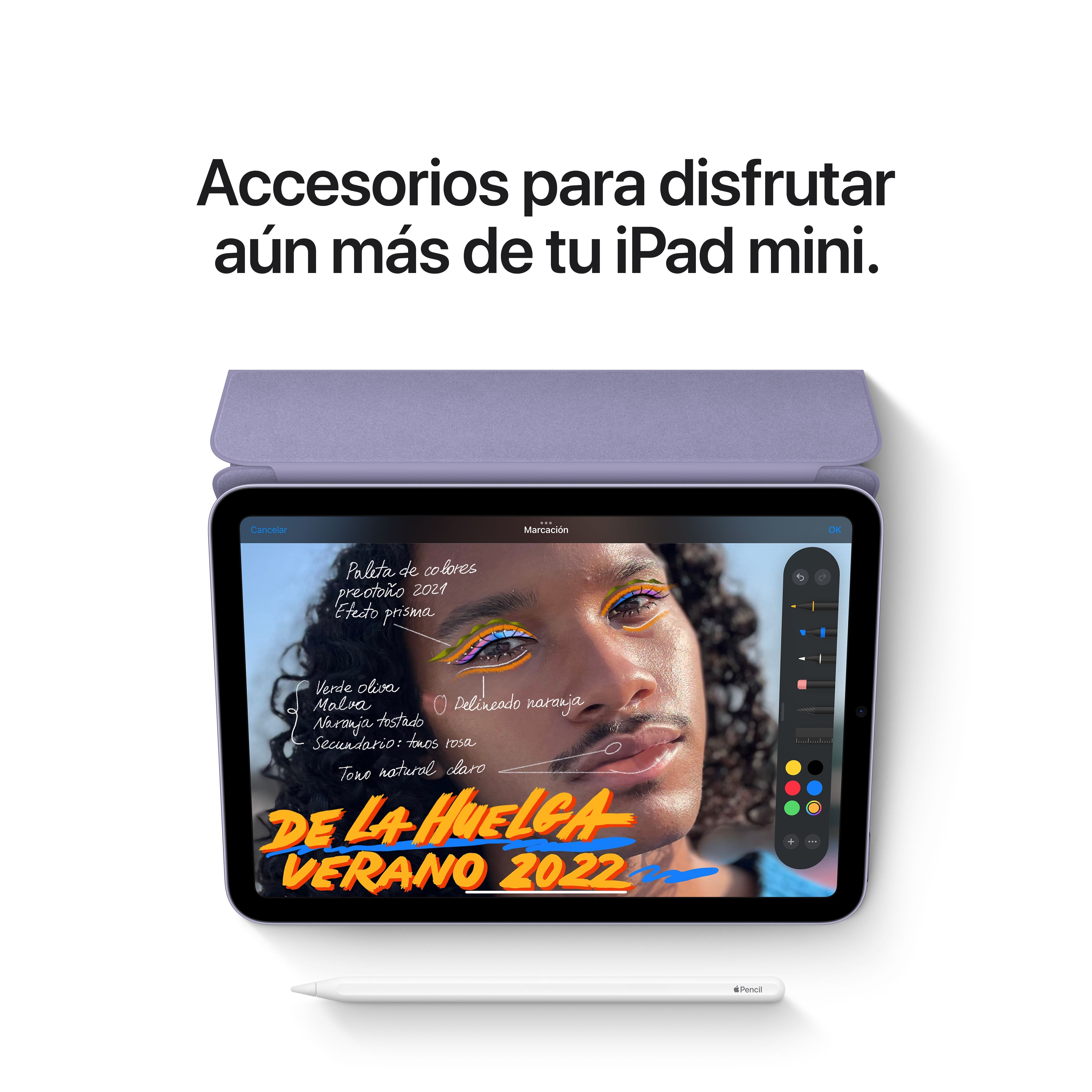 Apple iPad mini 6ª generación | 256 GB | Wi-Fi + Cellular | Gris Espac