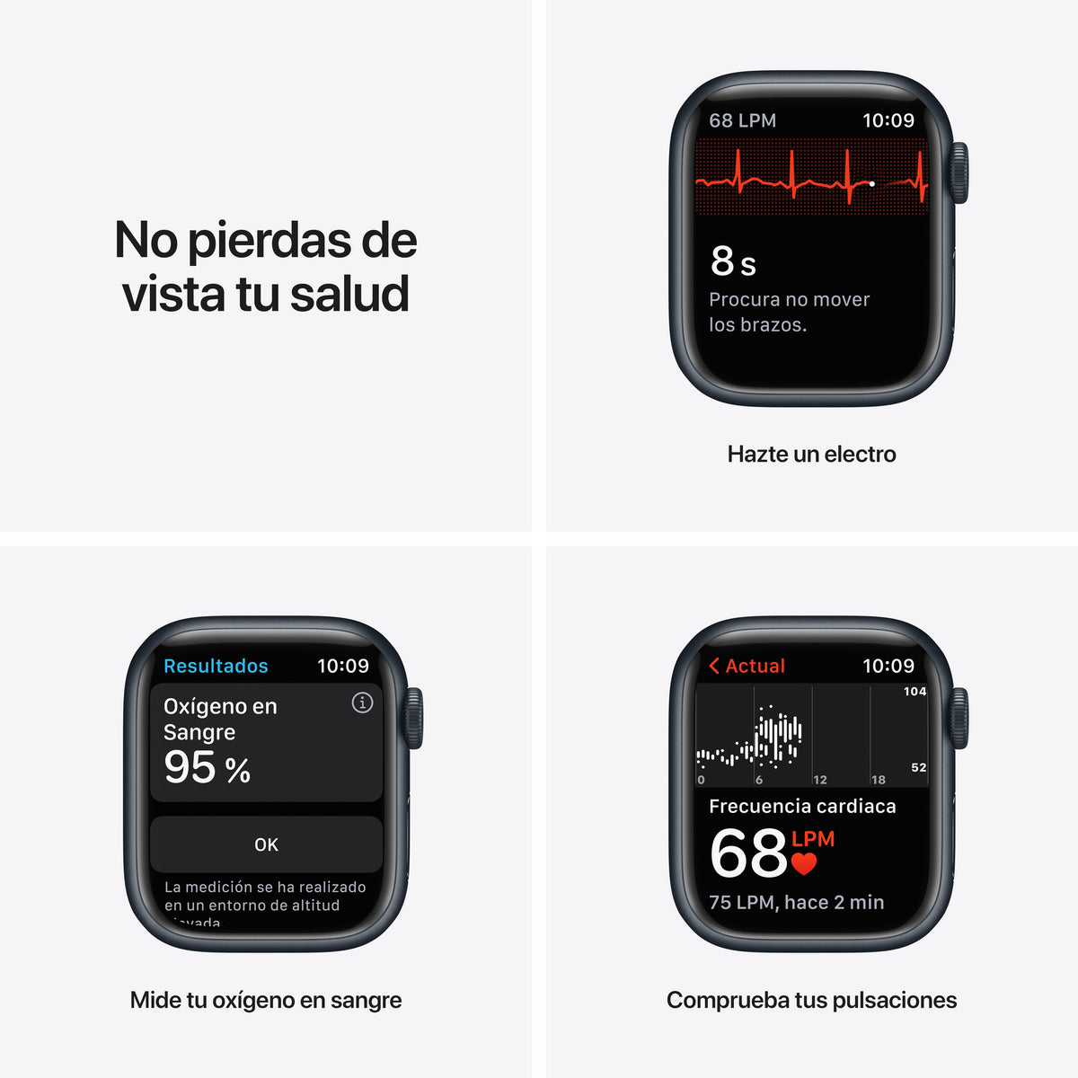 Apple Watch Series 7 (GPS) Aluminio Correa deportiva - Macnificos