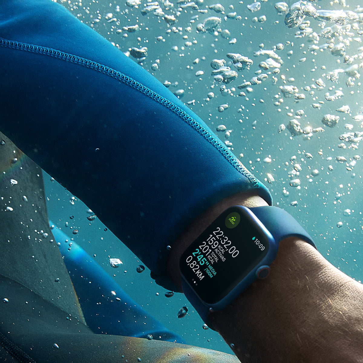 Apple Watch Series 7 (GPS) Aluminio Correa deportiva - Macnificos
