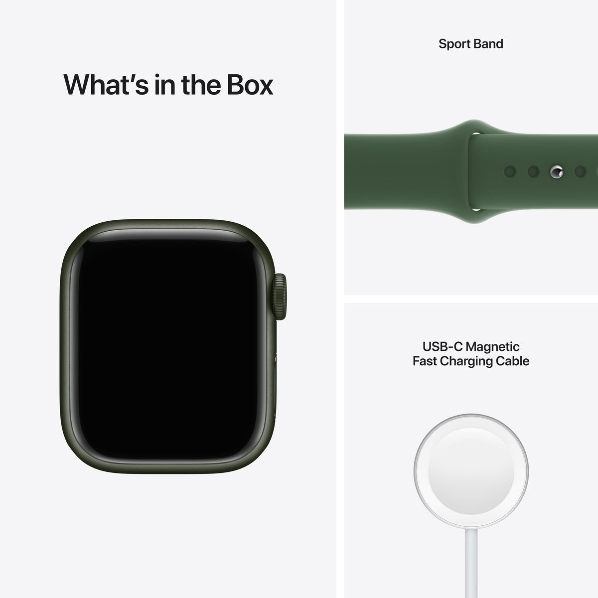 Apple Watch Series 7 (GPS) Aluminio Correa deportiva - Macnificos