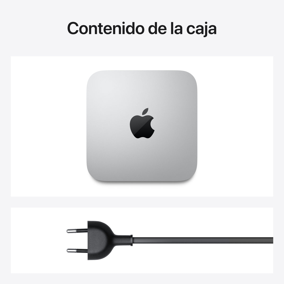 Mac mini (M1, 2020) Chip M1 de Apple con CPU de ocho núcleos y GPU de ocho núcleos, 8GB, 256 GB, Wi-Fi - Macnificos