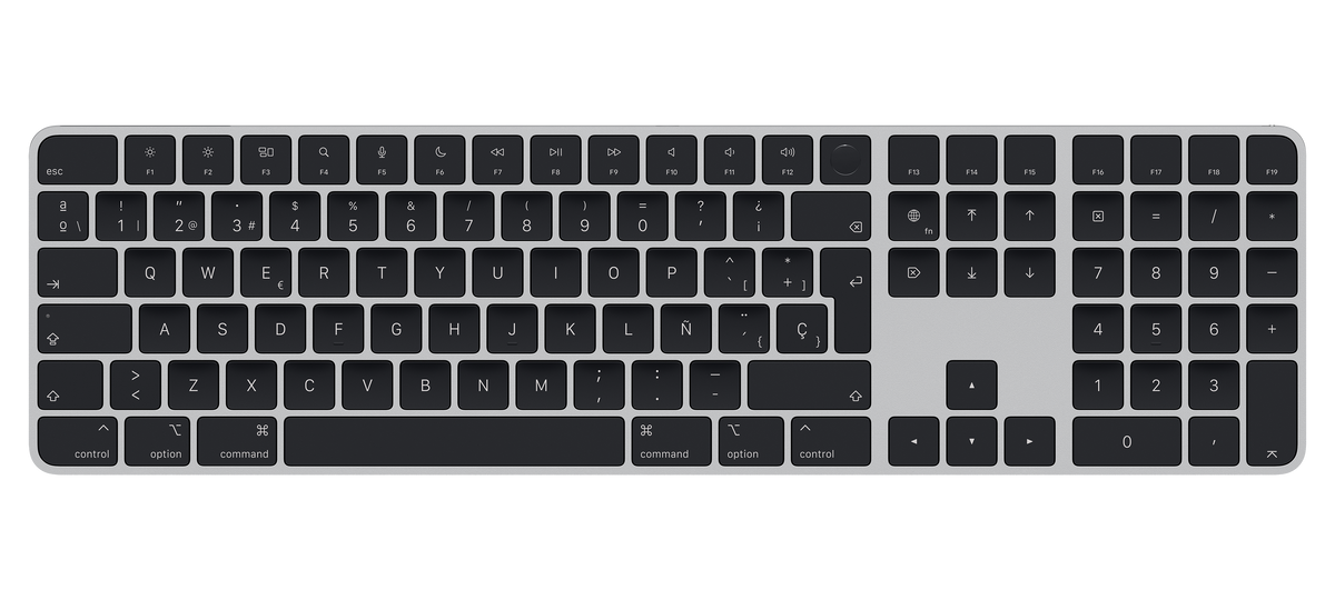 Magic Keyboard con Touch ID y teclado numérico para modelos de Mac con chip de Apple - Macnificos