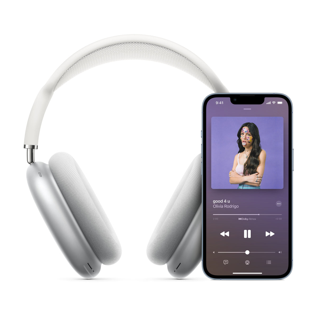 AirPods Max, Plata - Macnificos