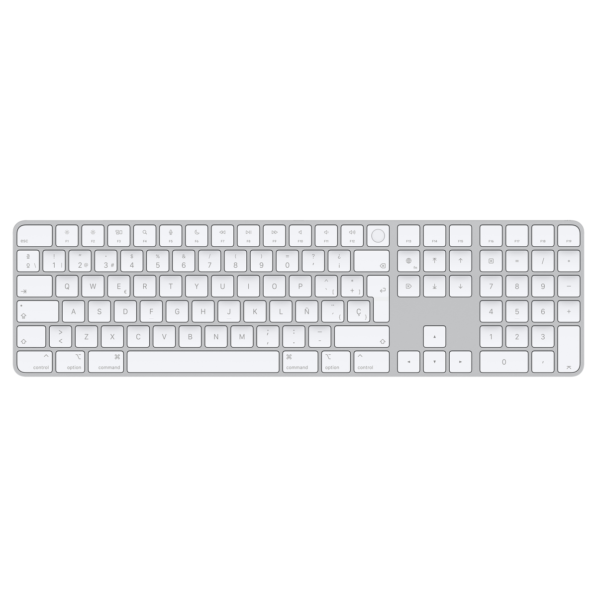 Magic Keyboard con Touch ID y teclado numérico para modelos de Mac con chip de Apple - Macnificos