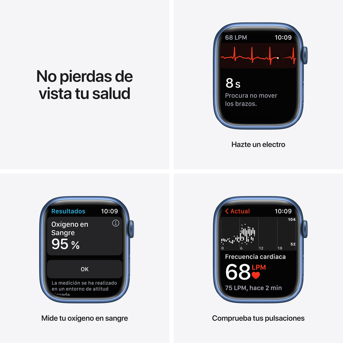 Apple Watch Series 7 (GPS) Aluminio Correa deportiva - Macnificos