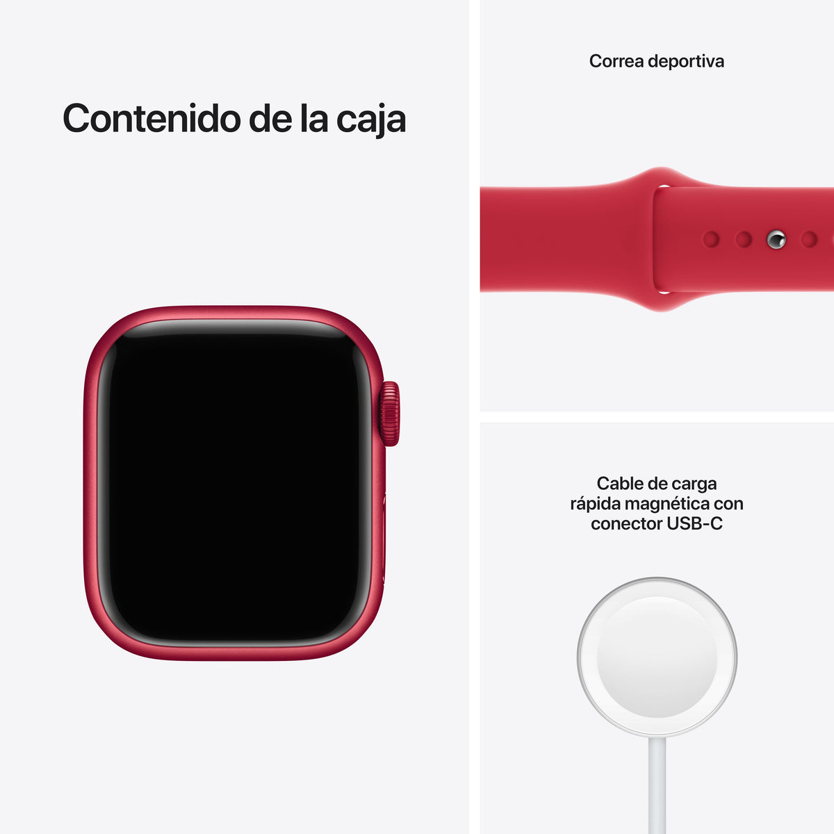 Apple Watch Series 7 (GPS) Aluminio Correa deportiva - Macnificos