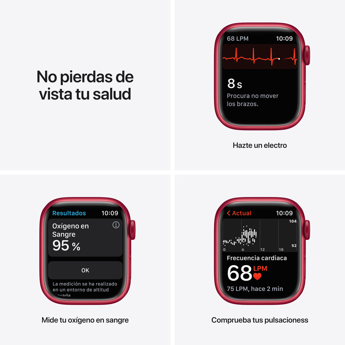 Apple Watch Series 7 (GPS) Aluminio Correa deportiva - Macnificos