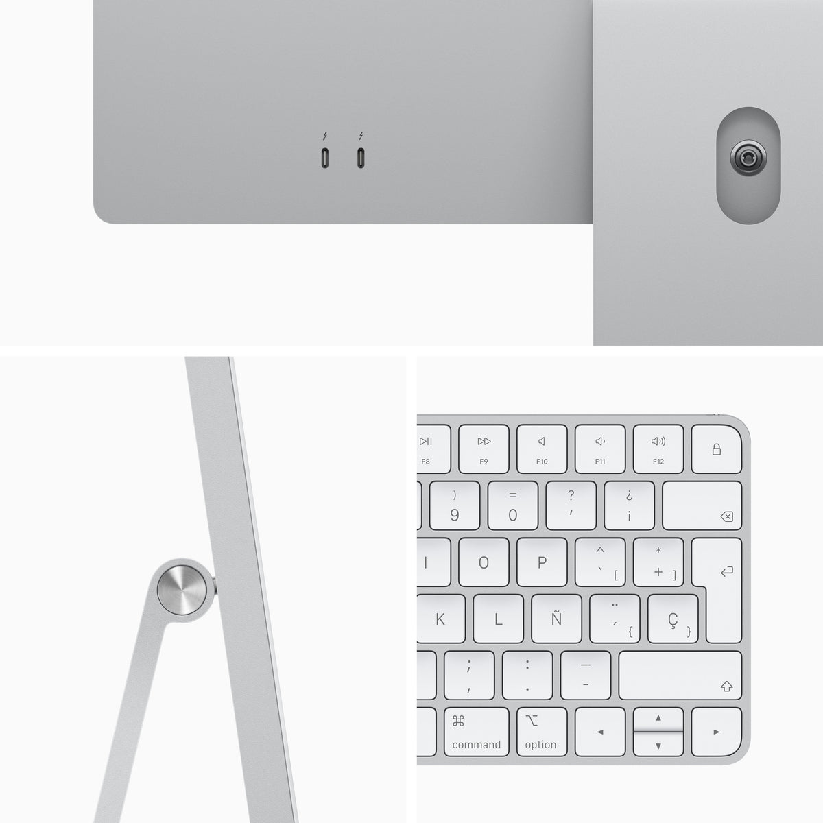 iMac con pantalla Retina 4,5K de 24 pulgadas Chip M1 de Apple con CPU de ocho núcleos y GPU de siete núcleos - Macnificos