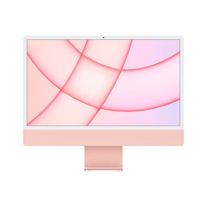 Apple iMac 24" 4,5K Chip M1 | 8 GB RAM | 256 GB SSD | CPU 8 núcleos | GPU 8 núcleos - Rosa