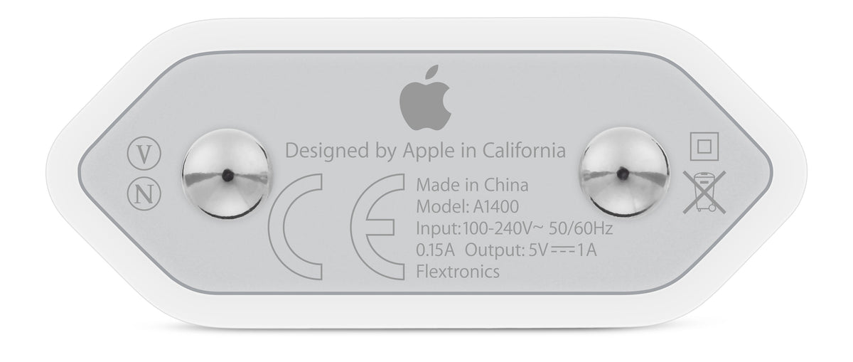 Adaptador de corriente USB de 5 W de Apple - Macnificos