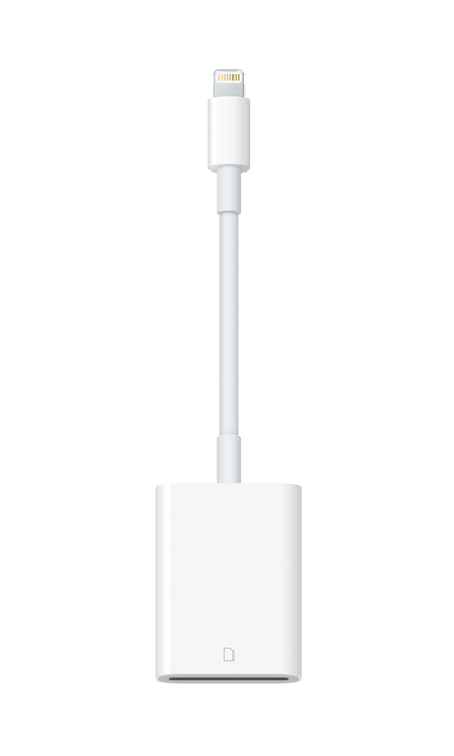 Adaptador de conector Lightning a lector de tarjetas SD - Macnificos