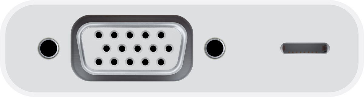 Adaptador de conector Lightning a VGA - Macnificos