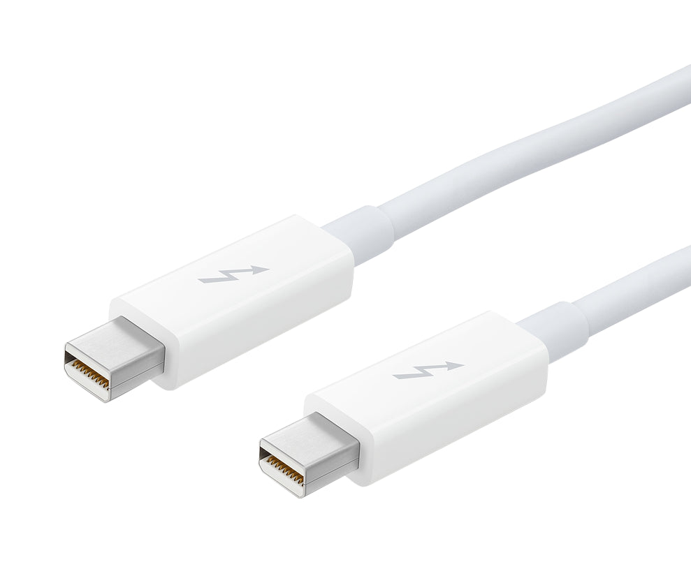 Cable Thunderbolt de Apple (0,5 m) - Blanco - Macnificos