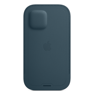 Apple Funda integral de Piel MagSafe para iPhone 12 y 12 Pro Azul Báltico