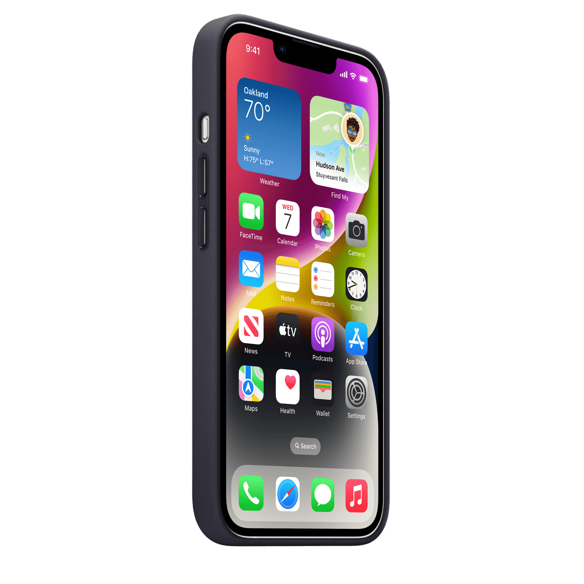 Funda de piel con MagSafe para el iPhone 14 - Macnificos