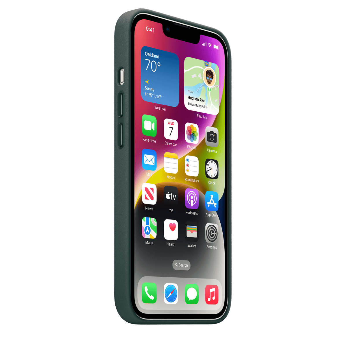 Funda de piel con MagSafe para el iPhone 14 - Macnificos