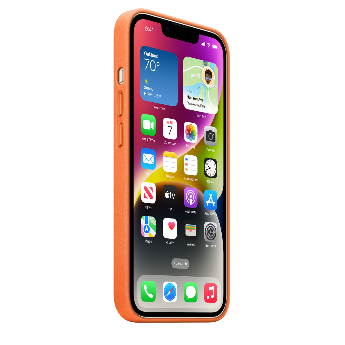 Funda de piel con MagSafe para el iPhone 14 - Macnificos