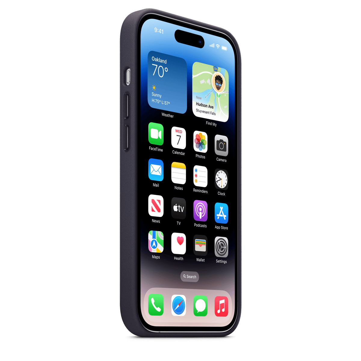 Funda de piel con MagSafe para el iPhone 14 Pro - Macnificos