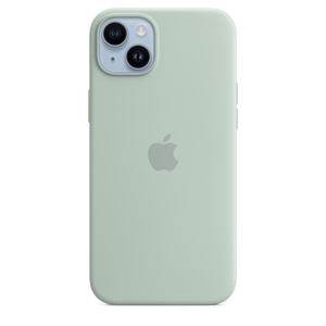 Apple Funda de Silicona MagSafe para iPhone 14 Plus Suculenta