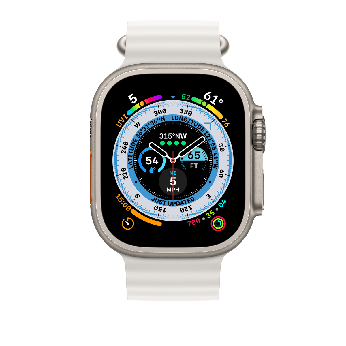 Extensión para correa Ocean en color medianoche (49 mm) - Macnificos