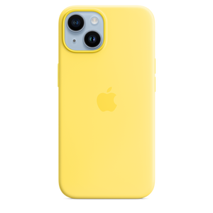 Apple Funda de Silicona MagSafe para iPhone 14 Amarillo Canario