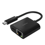 Adaptador USB-C a Ethernet + carga hasta 60W de Belin - Macnificos
