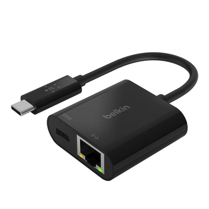 Adaptador USB-C a Ethernet + carga hasta 60W de Belin - Macnificos