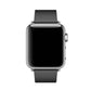 Apple Correa con Hebilla moderna Plata para Apple Watch 38mm Negro Talla M