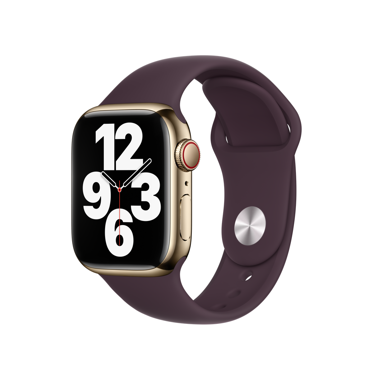 Correa deportiva en color cereza oscuro (41 mm) - Talla única - Macnificos