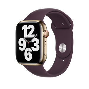 Apple Correa Deportiva para Apple Watch 45mm Cereza Oscuro