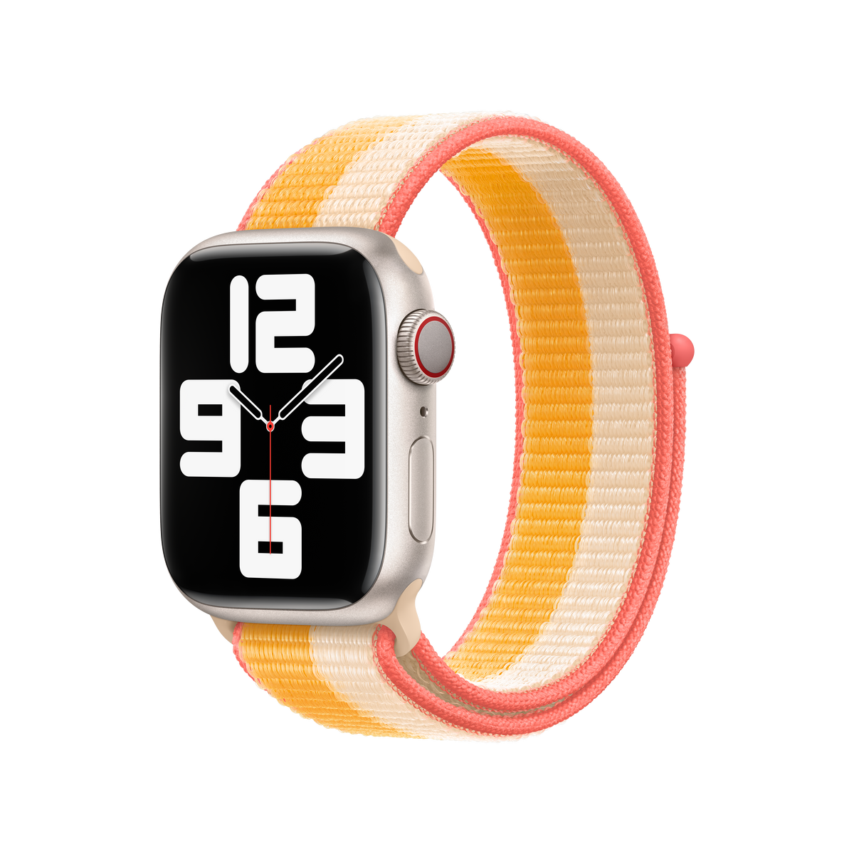 Correa Loop deportiva en color maíz/blanco (41 mm) - Macnificos