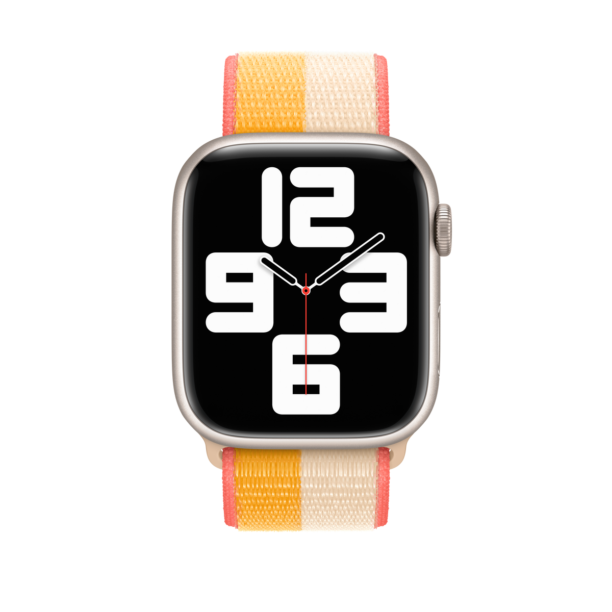 Correa Loop deportiva en color maíz/blanco (41 mm) - Macnificos