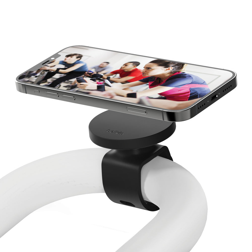 Soporte Fitness magnetico para iPhone de Belkin - Macnificos