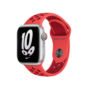 Apple Correa Nike Sport para Apple Watch 41mm Carmesí Brillante/Gym Red