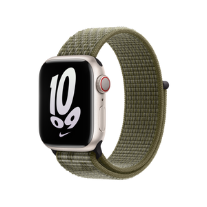 Apple Correa Loop Nike Sport para Apple Watch 41mm Secuoya/Platino Puro
