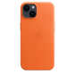 Funda de piel con MagSafe para el iPhone 14 - Naranja - Macnificos