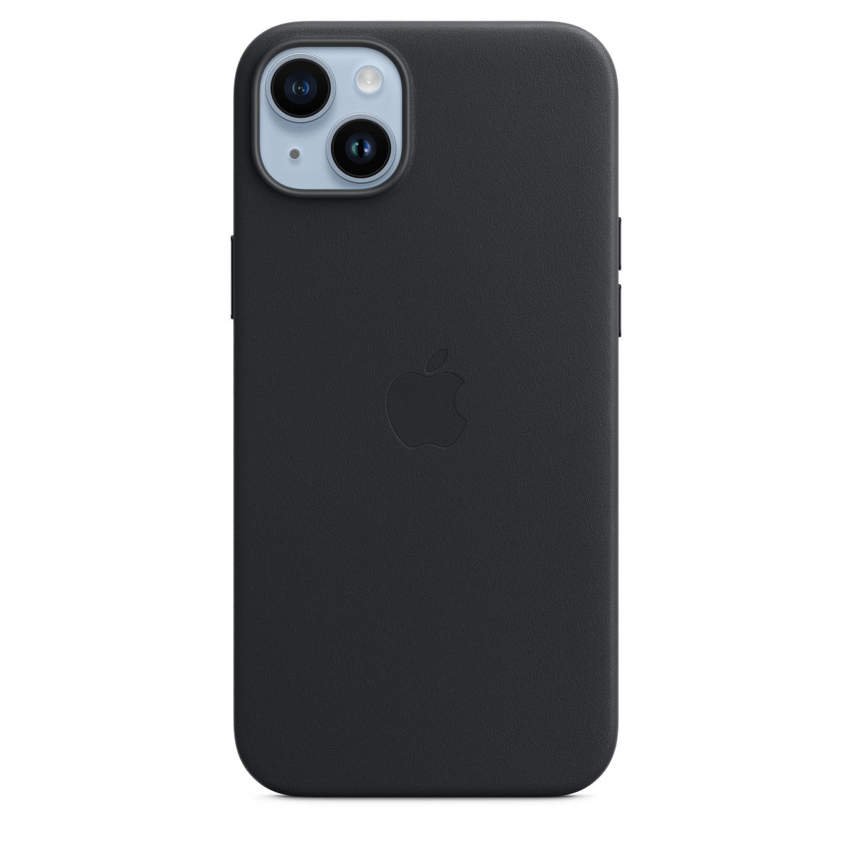 Funda de piel con MagSafe para el iPhone 14 Plus - Medianoche - Macnificos