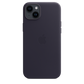Funda de piel con MagSafe para el iPhone 14 Plus - Medianoche - Macnificos