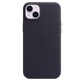 Funda de piel con MagSafe para el iPhone 14 Plus - Medianoche - Macnificos