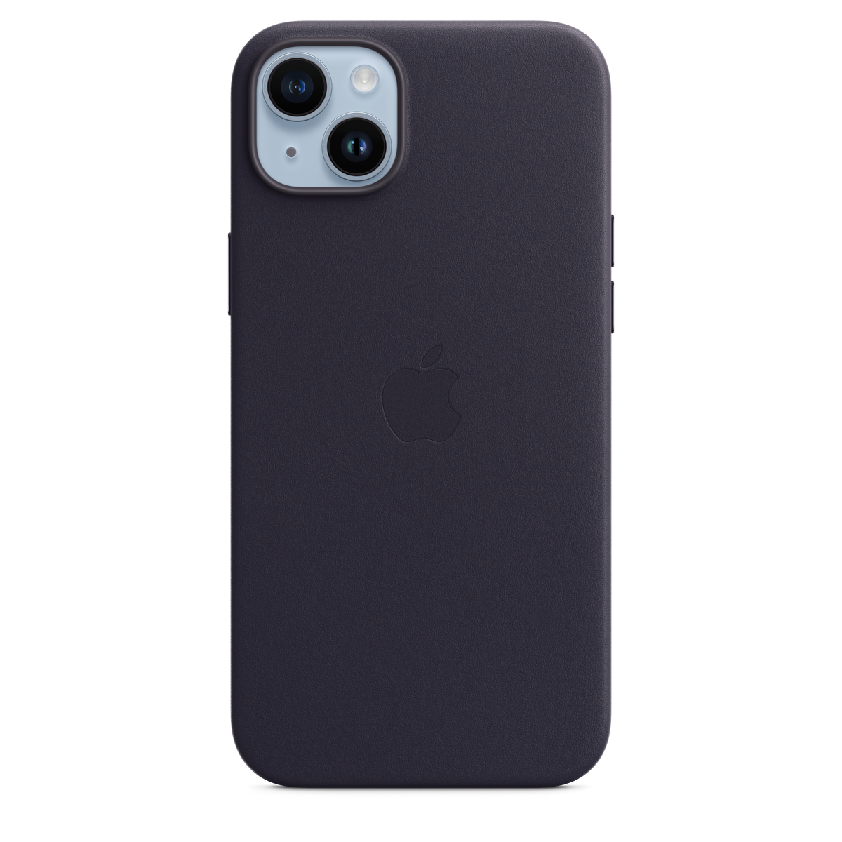 Funda de piel con MagSafe para el iPhone 14 Plus - Tinta - Macnificos
